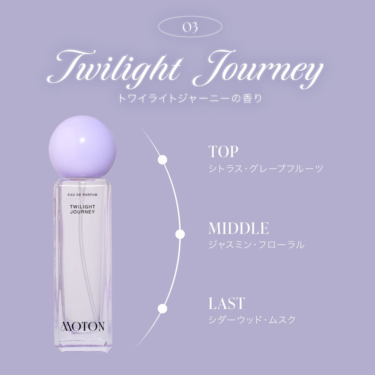 公式 MOTON(モトン) オードパルファム 選べる3つの香り 30ml - MOTON公式オンラインストア
