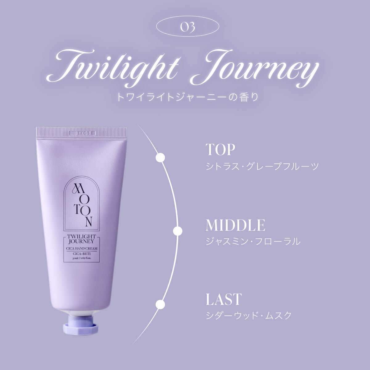 公式 MOTON(モトン) ハンドクリーム 選べる3つの香り 50g - MOTON公式オンラインストア